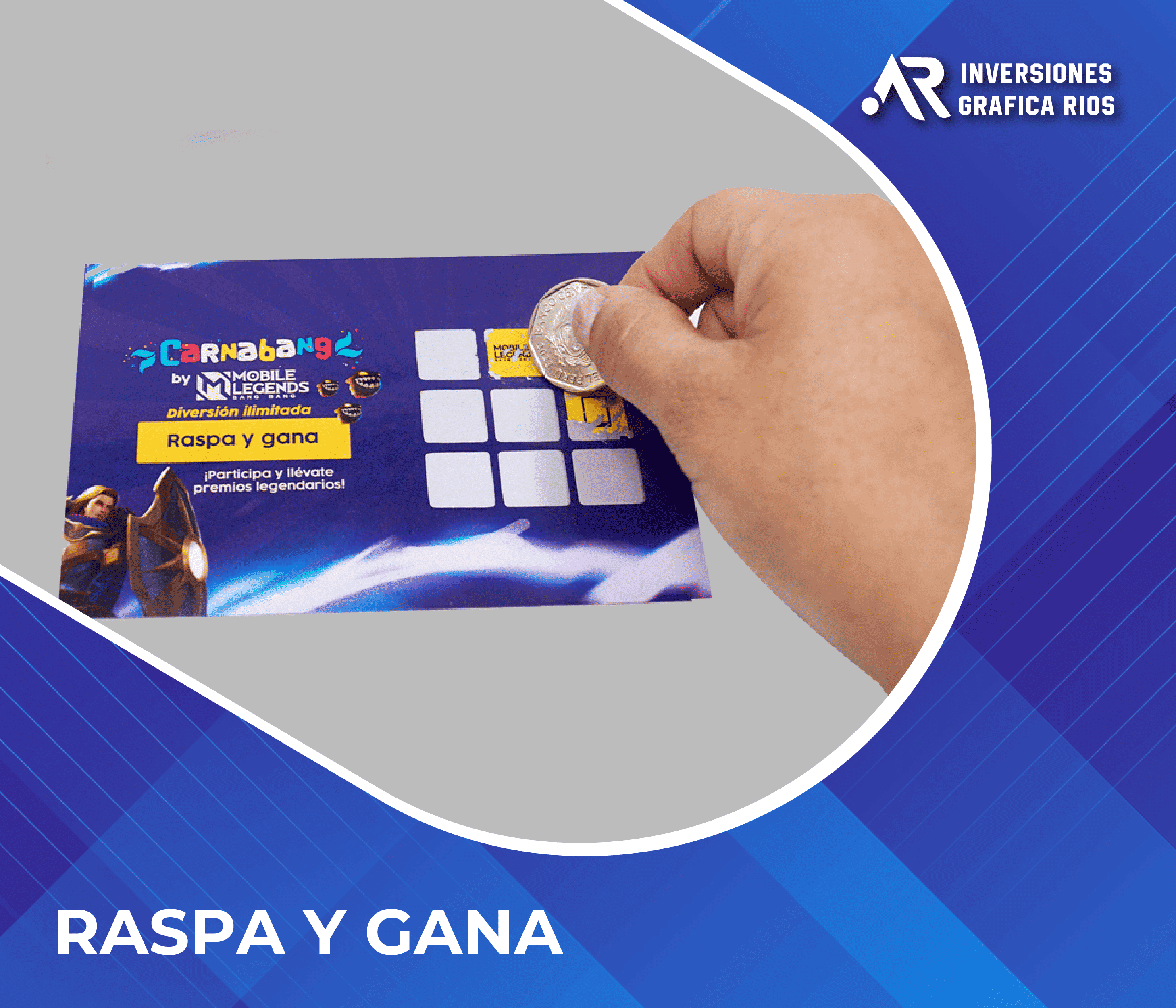 Raspa y gana